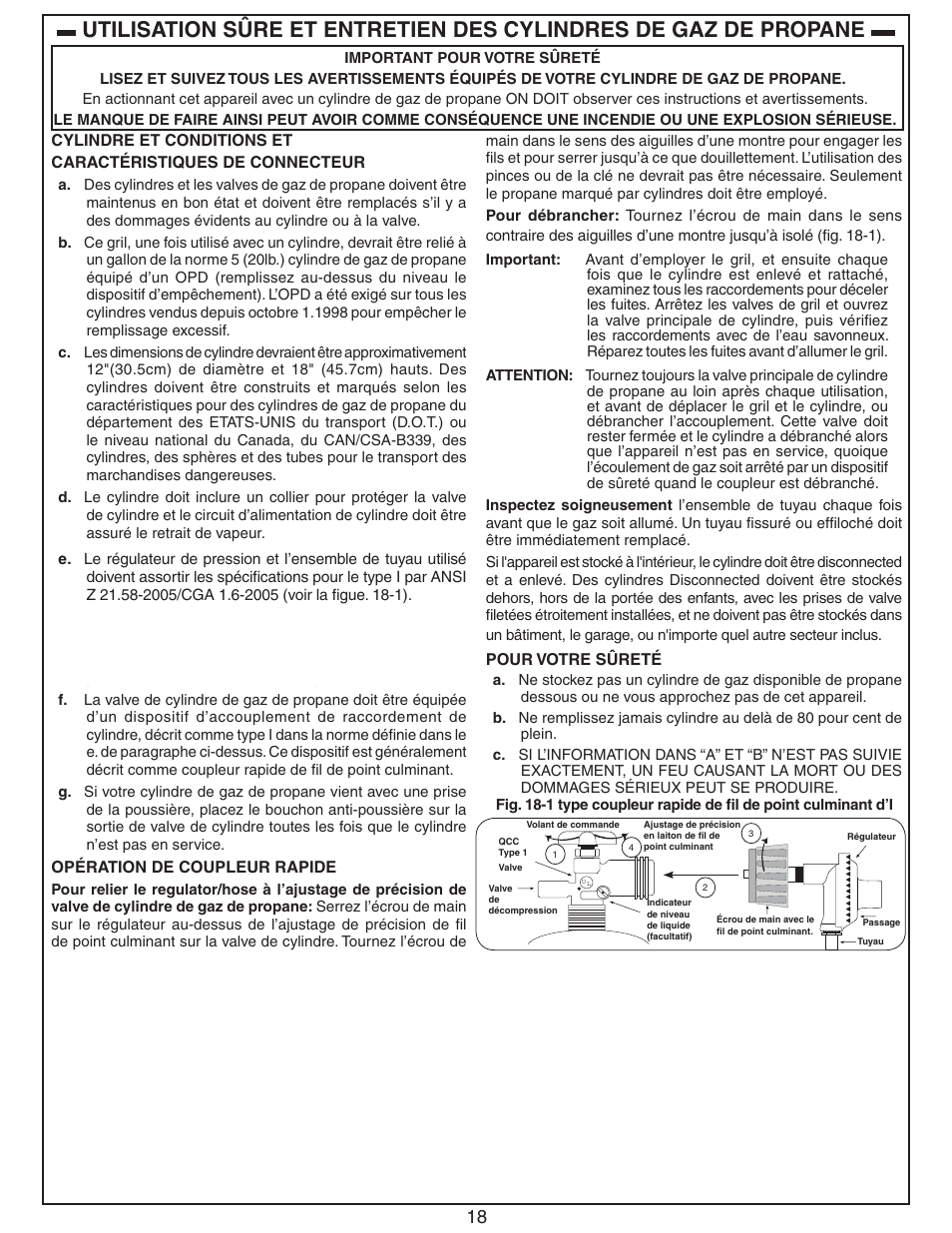 Fire Magic Aurora Combined Stand-alone Post A430s User Manual | Page 18 / 38