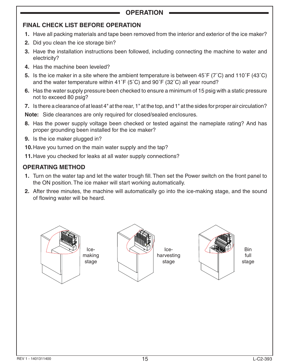 Fire Magic 3593 New Ice Maker User Manual | Page 15 / 28