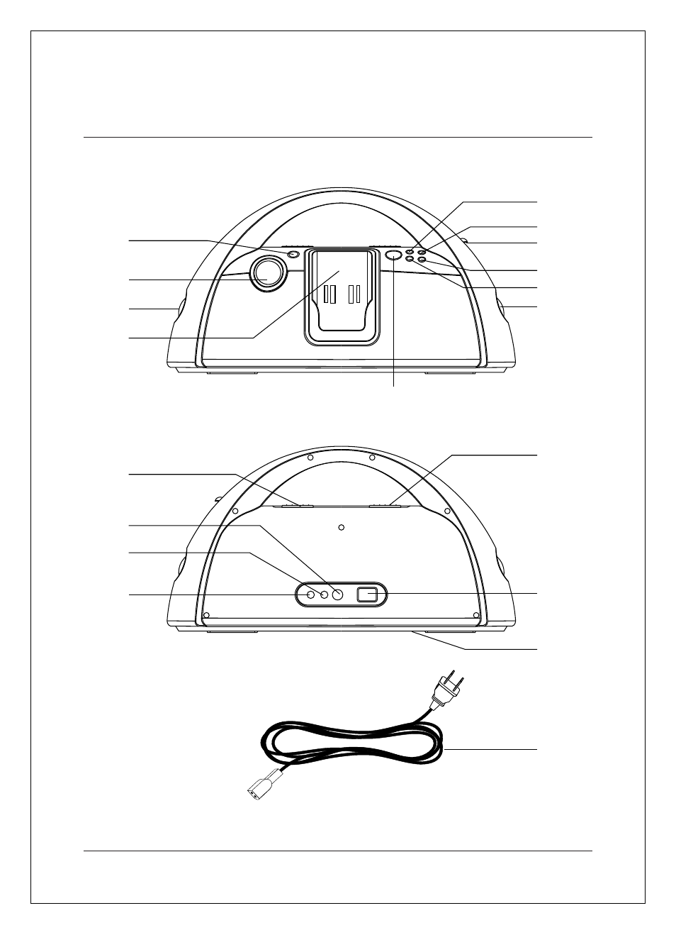 Features | Curtis iPOD iP1002 User Manual | Page 3 / 11
