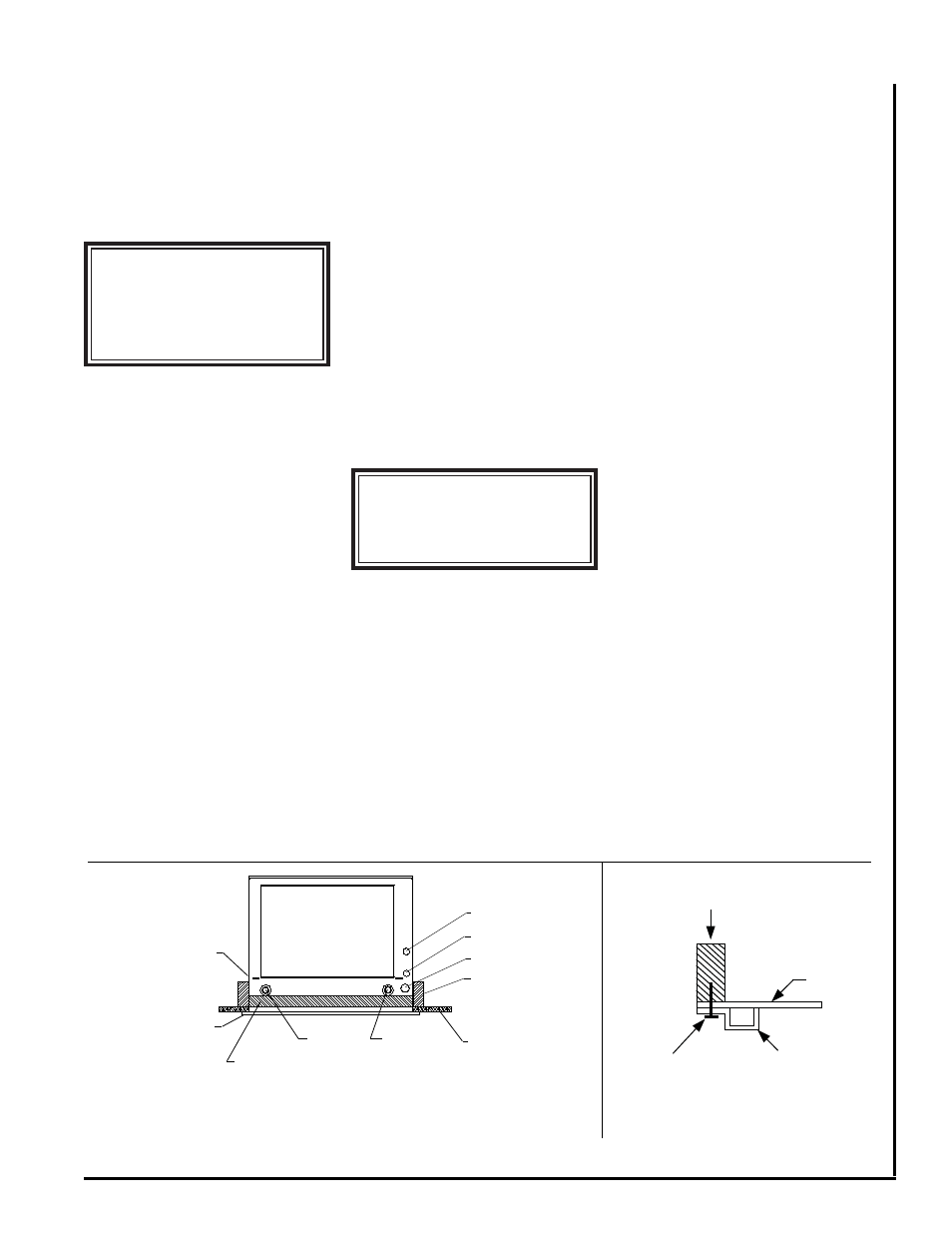 Warning, Hot water coil piping precautions, Hot water coil piping | First Co UC-HW (without installed pump) User Manual | Page 3 / 6