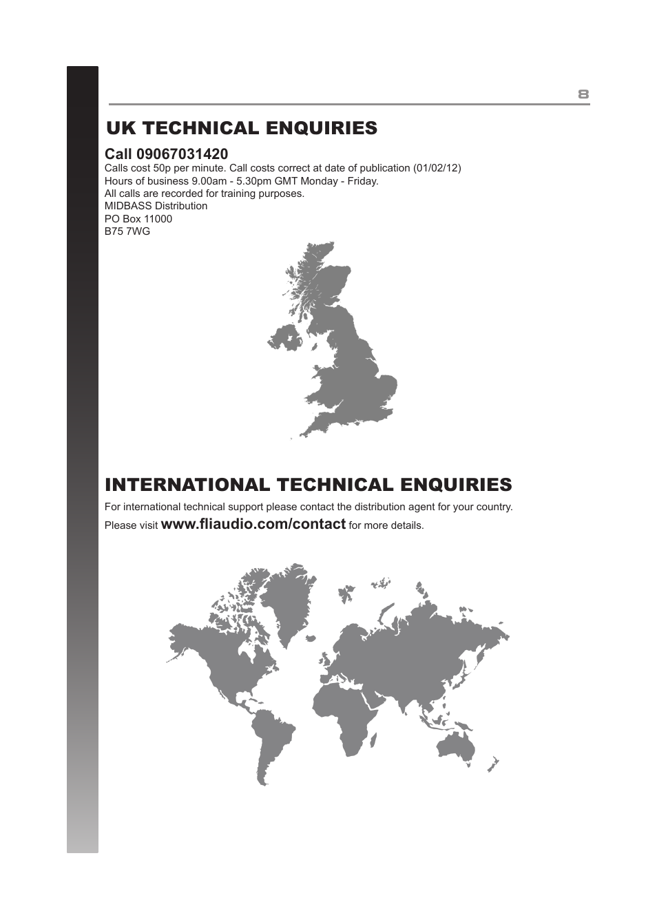 Fli Audio FI5COMP-F3 User Manual | Page 8 / 12
