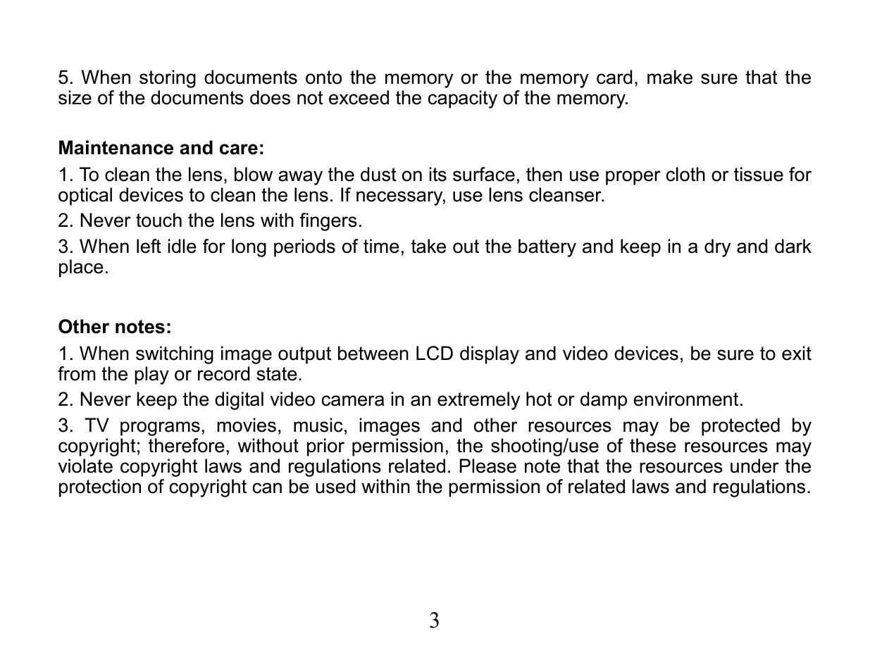 Curtis VR223 User Manual | Page 4 / 30