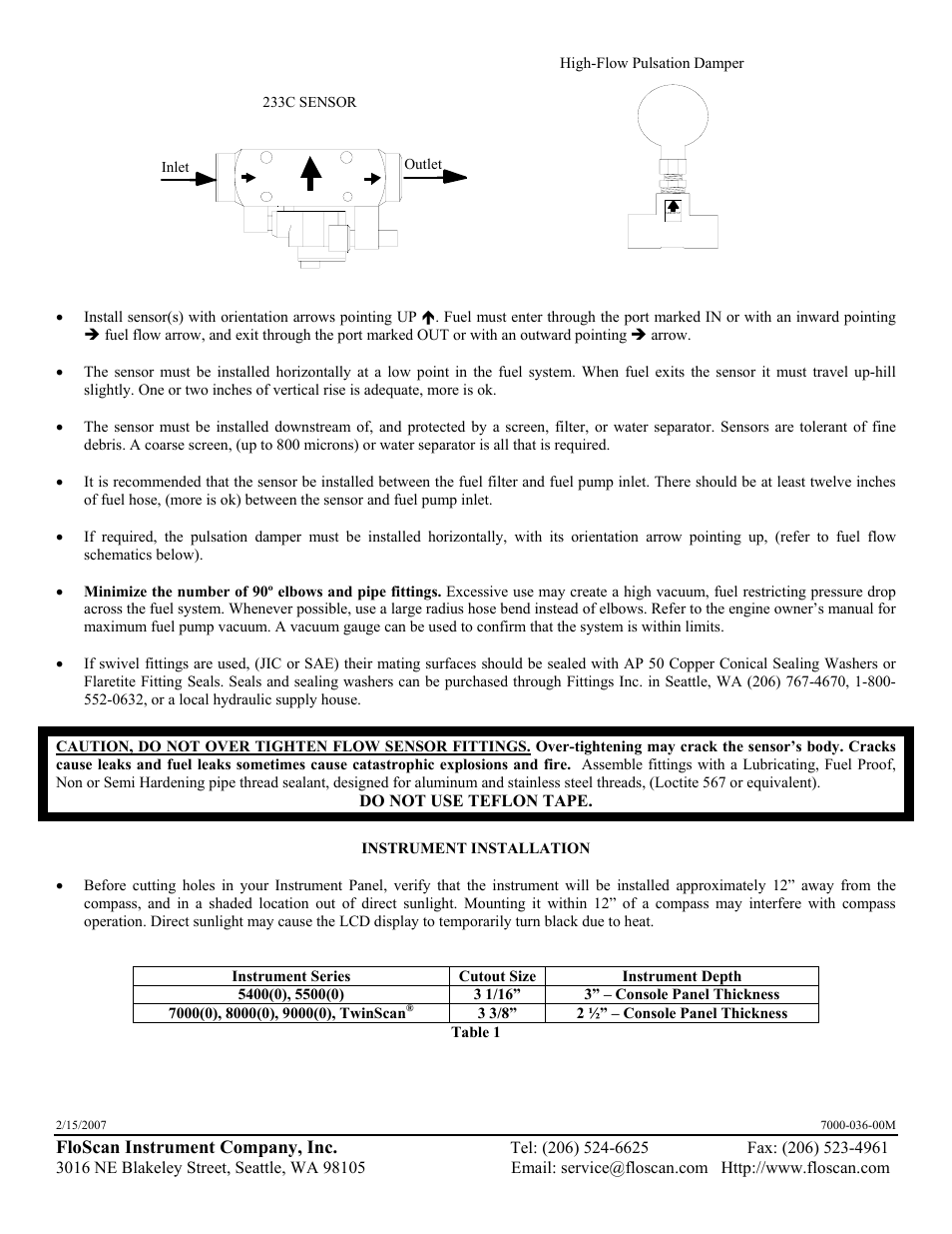 Floscan TwinScan GPH/LPH Meter User Manual | Page 11 / 21