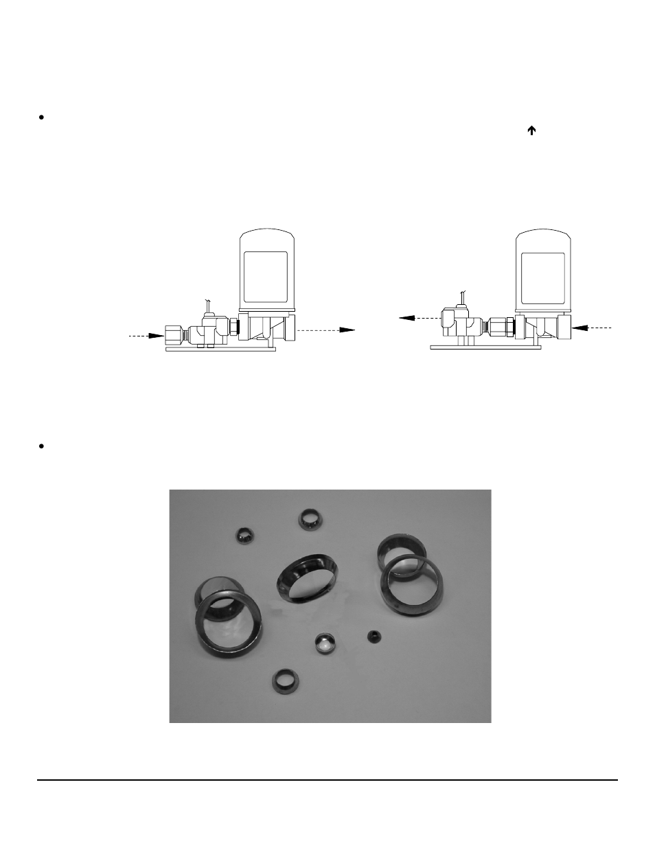 Return sensor and pulsation damper assembly, Forward sensor and pulsation, Damper assembly | Installation | Floscan Series 9700/97000 Standard Flow GPS Interface System (twin engine model) User Manual | Page 9 / 39