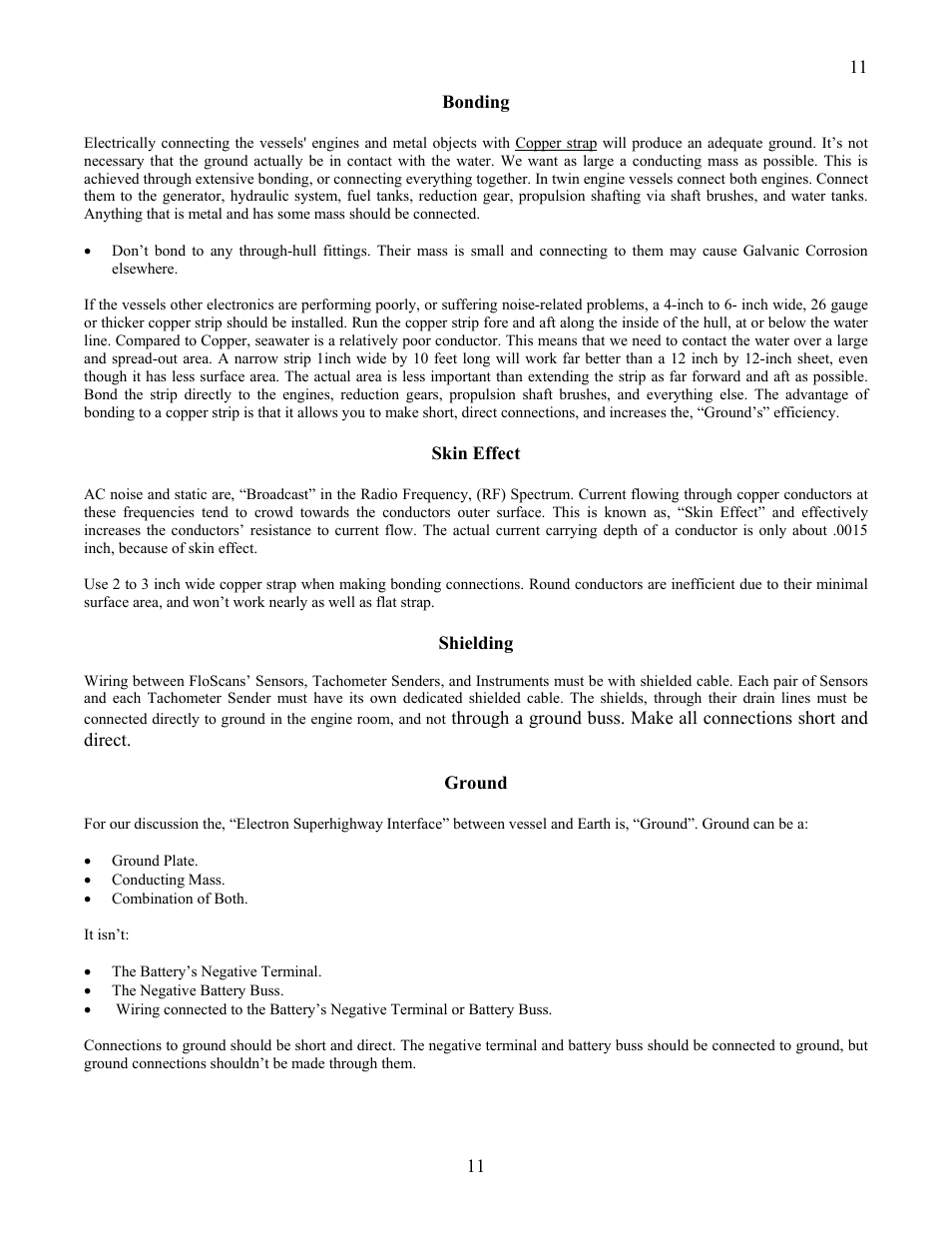 Floscan Pre-Installation Manual for Diesel Models User Manual | Page 11 / 11