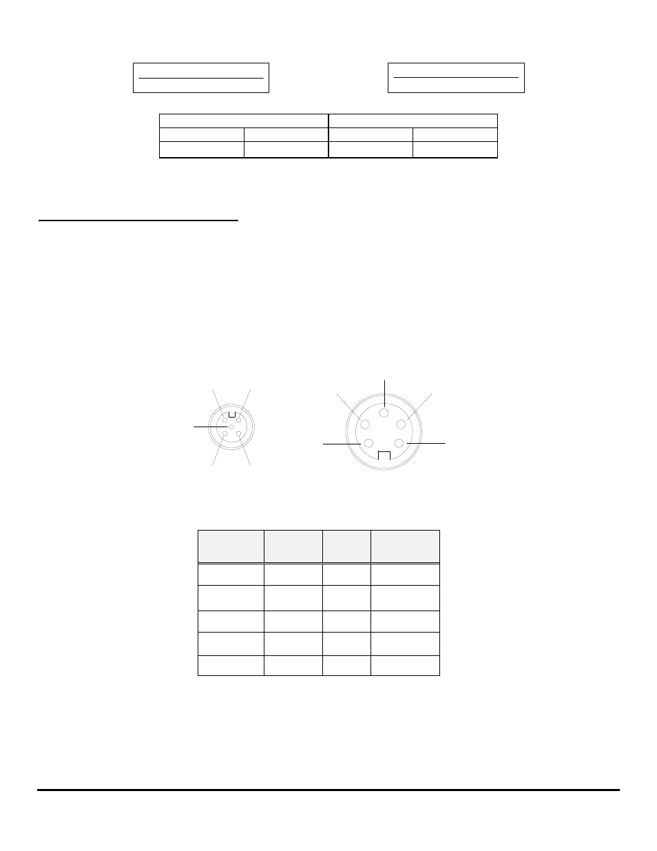 Nmea 2000 backbone cable with t-connectors, Pair, Nmea 2000 connector pinout | Floscan FloNET Standard Flow Model User Manual | Page 34 / 37