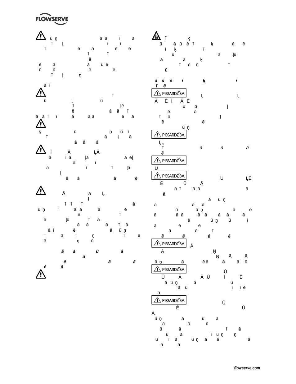 Flowserve CESM-4 User Manual | Page 17 / 28