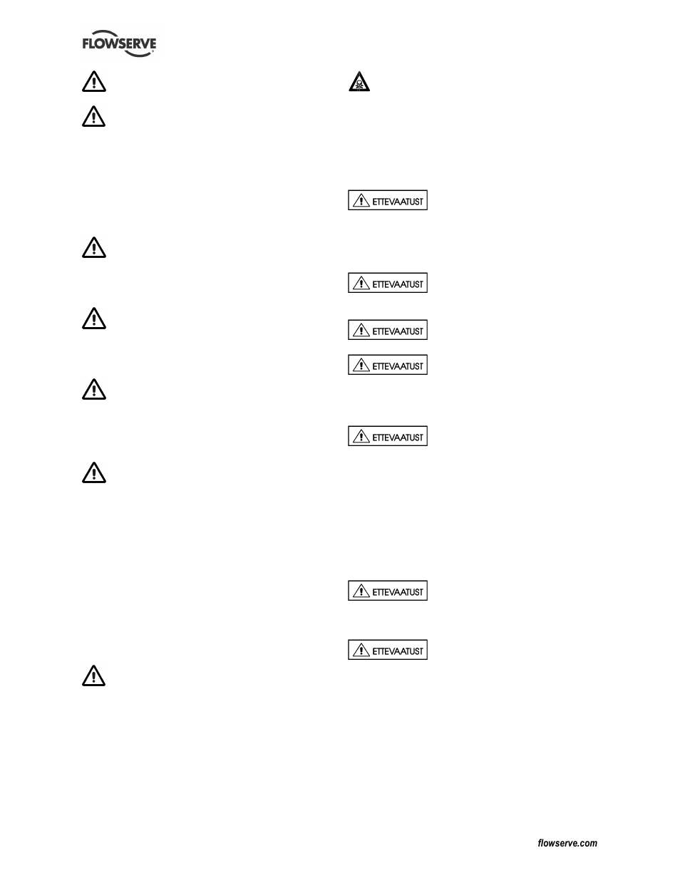 Flowserve CESM-4 User Manual | Page 9 / 28