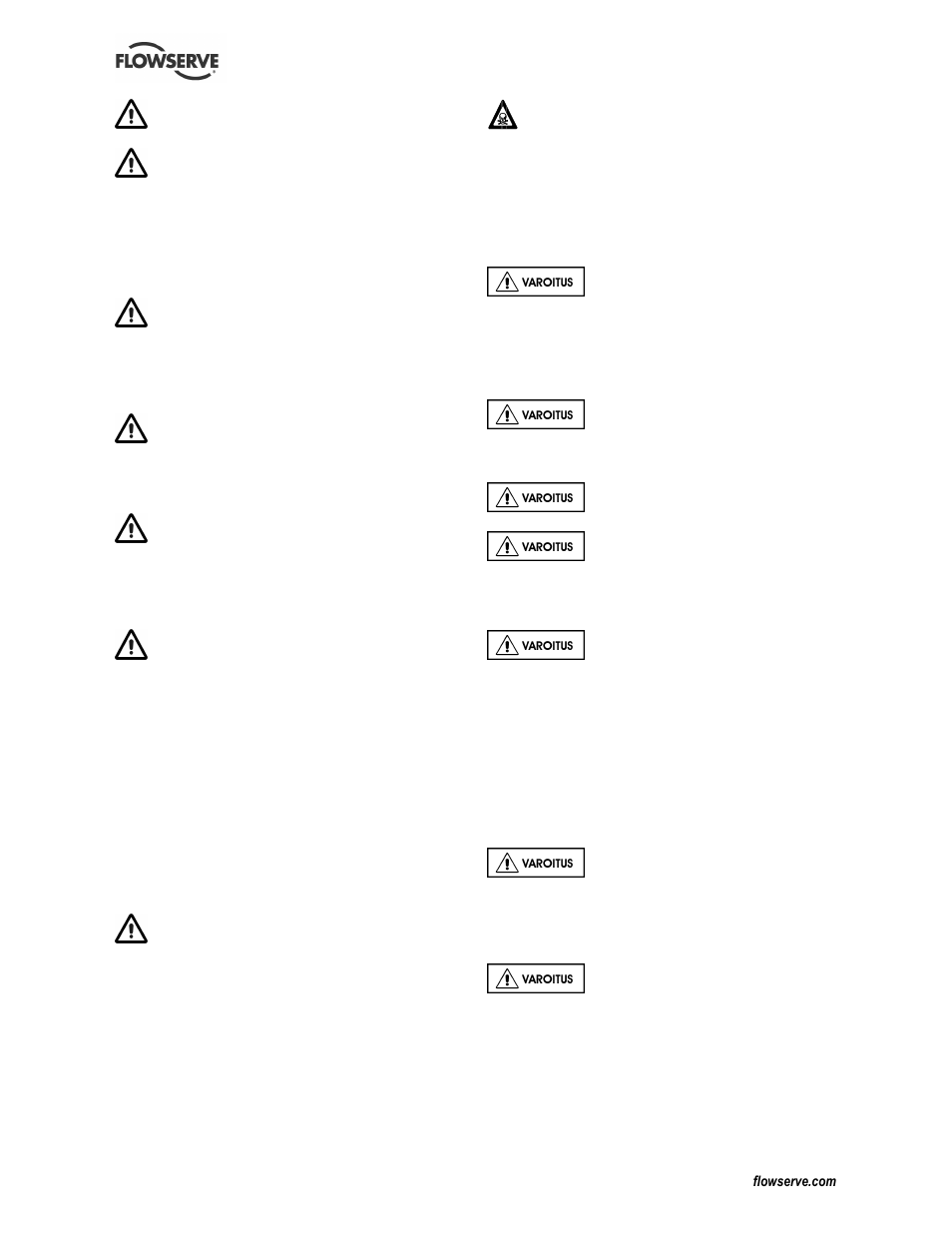 Flowserve CESM-2 User Manual | Page 21 / 32