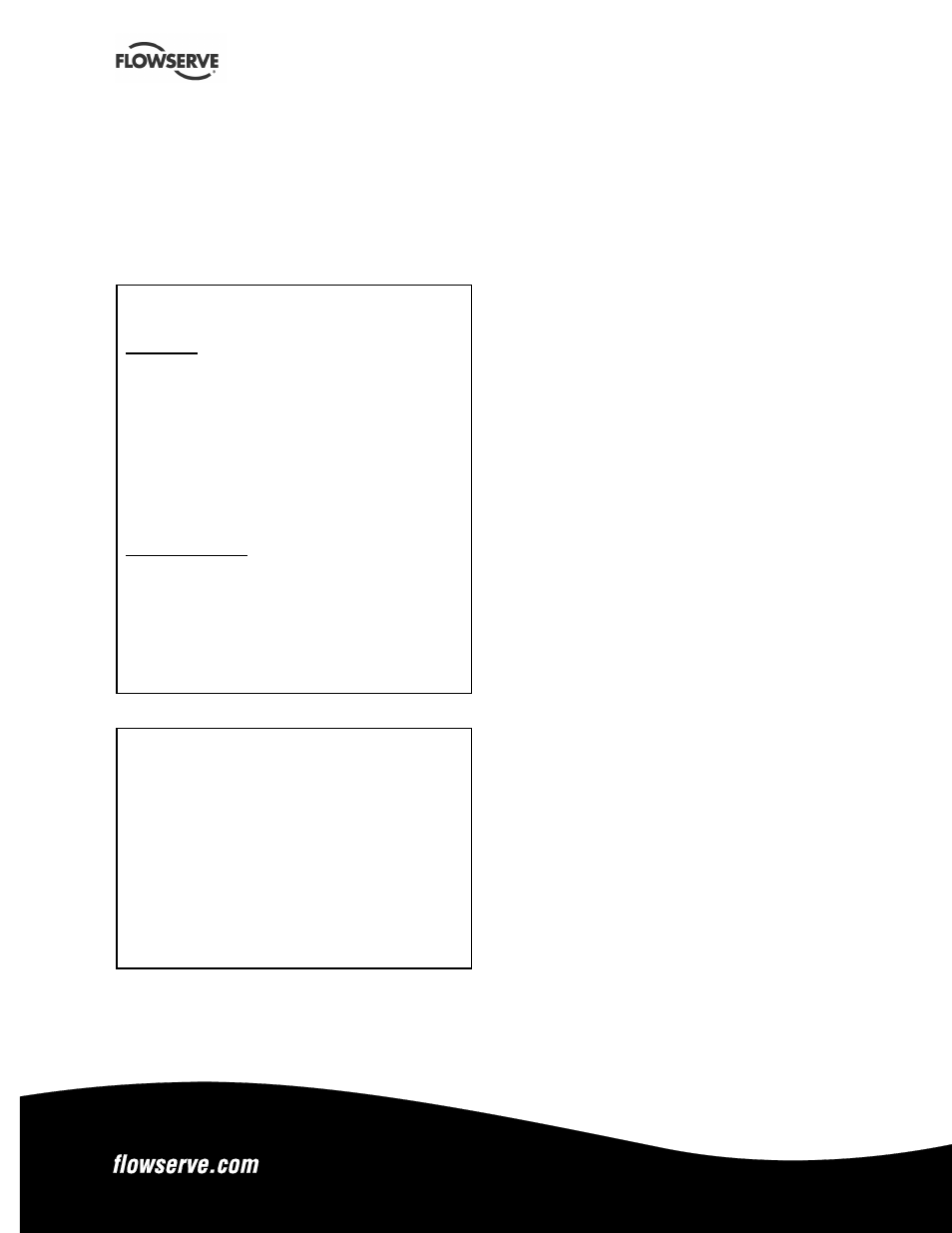 Flowserve CESM-2 User Manual | Page 32 / 32