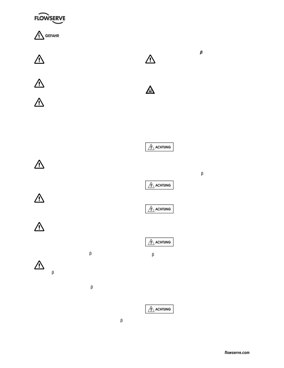 Flowserve CESM-1 User Manual | Page 13 / 32