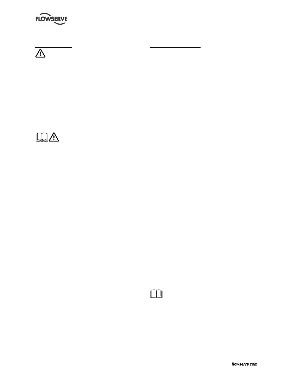 1 algemeen, 1 disclaimer, 2 personeelskwalificatie en training | 2 geluidsniveau | Flowserve CESM-1 User Manual | Page 15 / 32