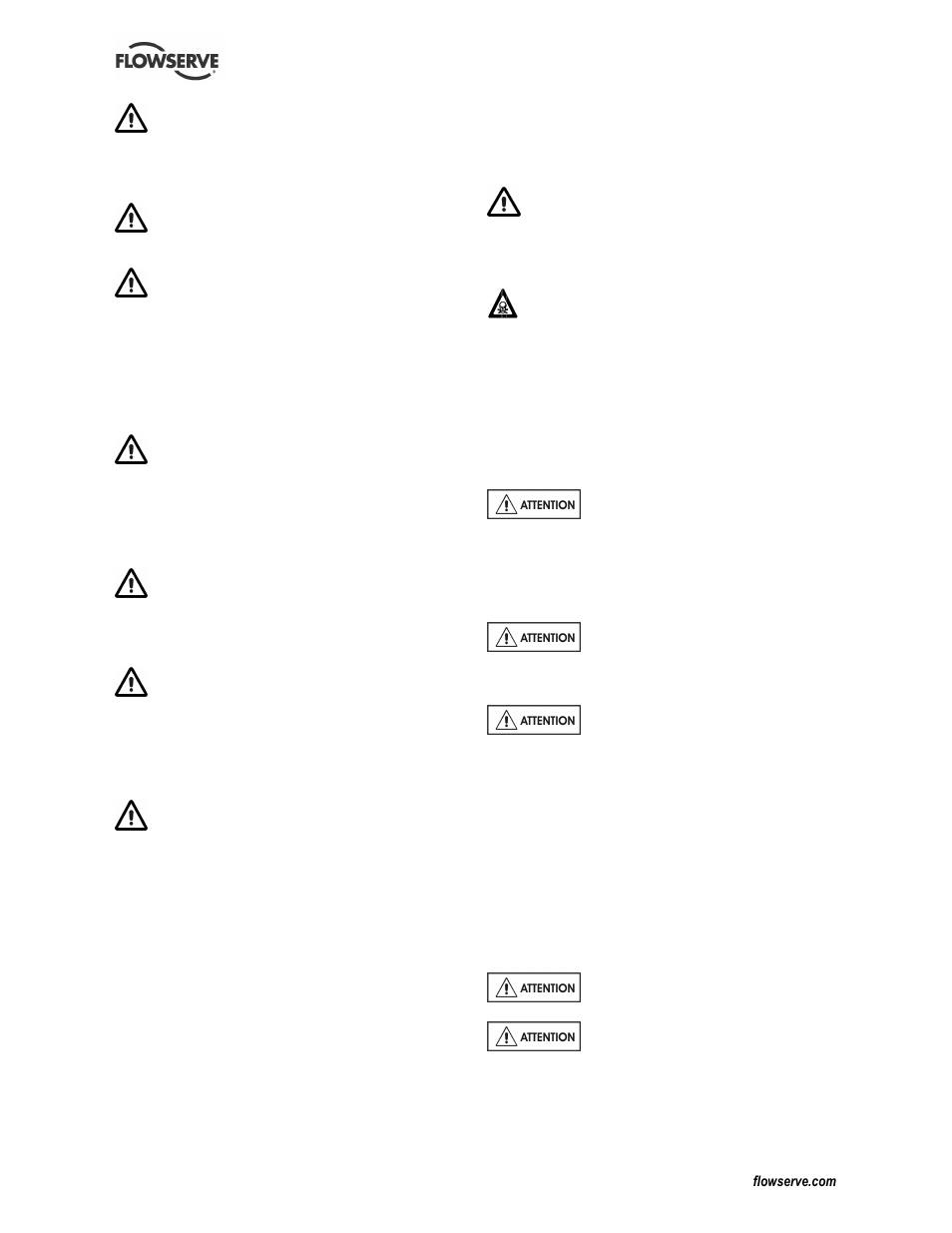 Flowserve CESM-1 User Manual | Page 9 / 32
