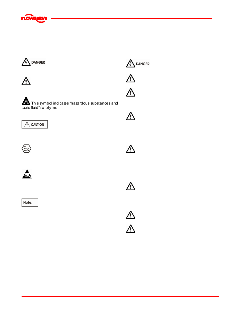 Flowserve WDX User Manual | Page 5 / 46