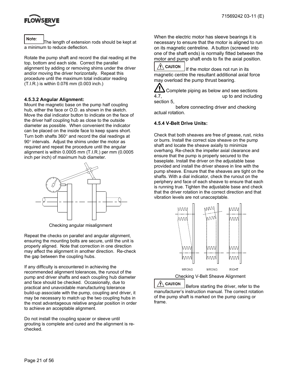 Flowserve Type R User Manual | Page 21 / 56