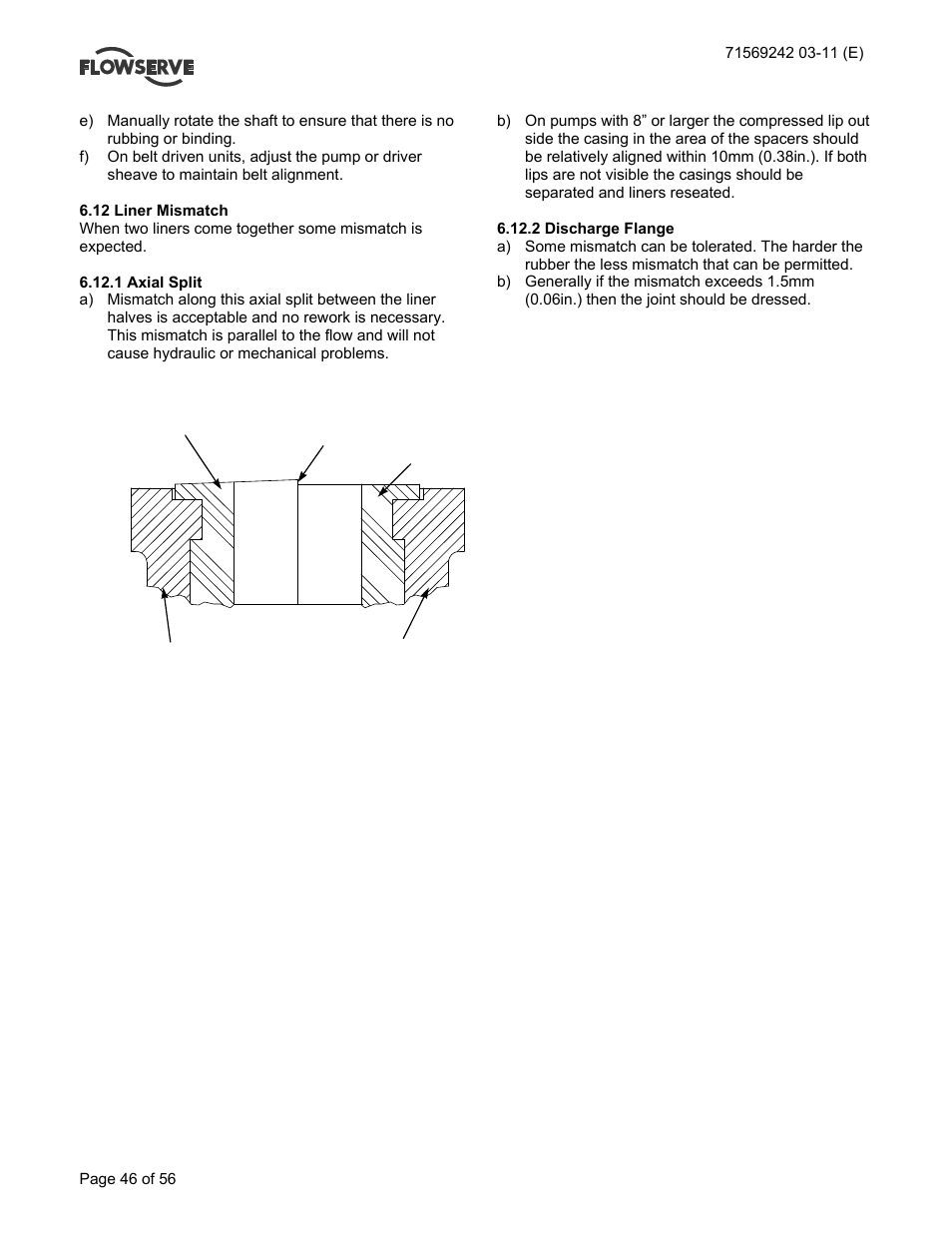 Flowserve Type R User Manual | Page 46 / 56