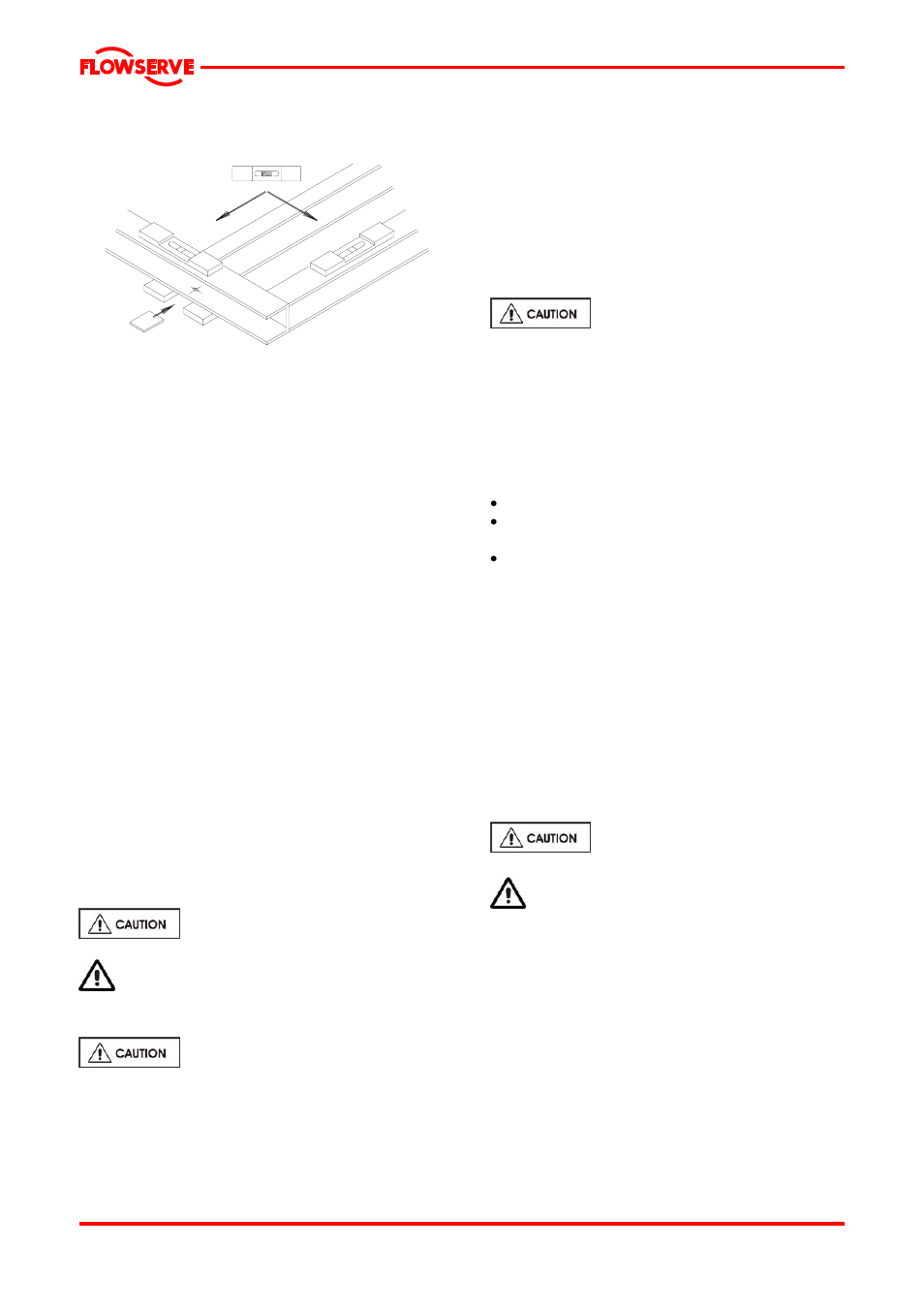 5 initial alignment, 1 thermal expansion, 2 alignment methods | 6 piping, 5 initial alignment 4.6 piping | Flowserve PVML User Manual | Page 13 / 29