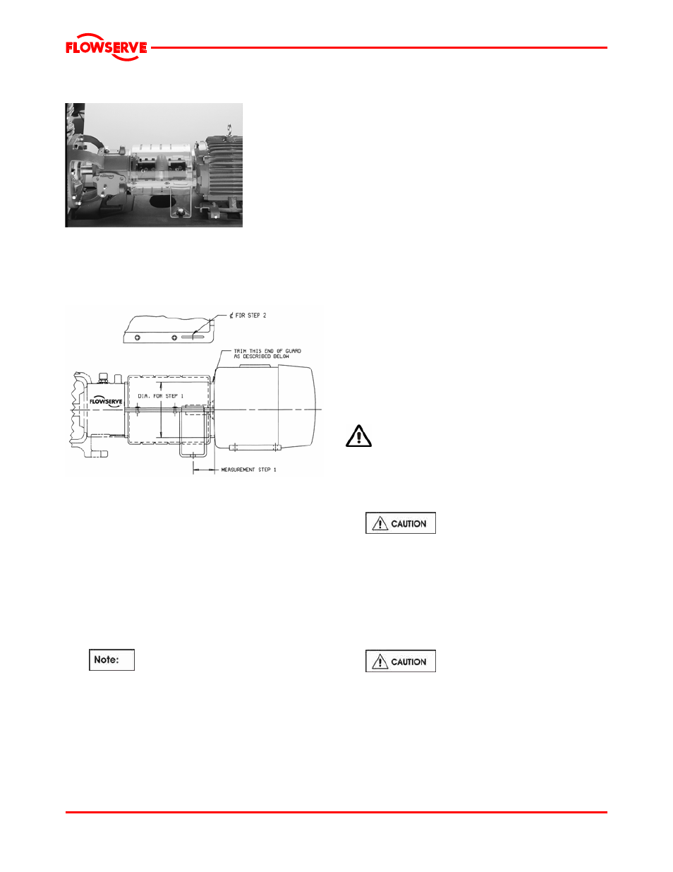 1 trimming and assembly instructions, 6 priming and auxiliary supplies, 7 starting the pump | 8 running or operation, 1 minimum continuous flow | Flowserve Mark 3 User Manual | Page 24 / 48