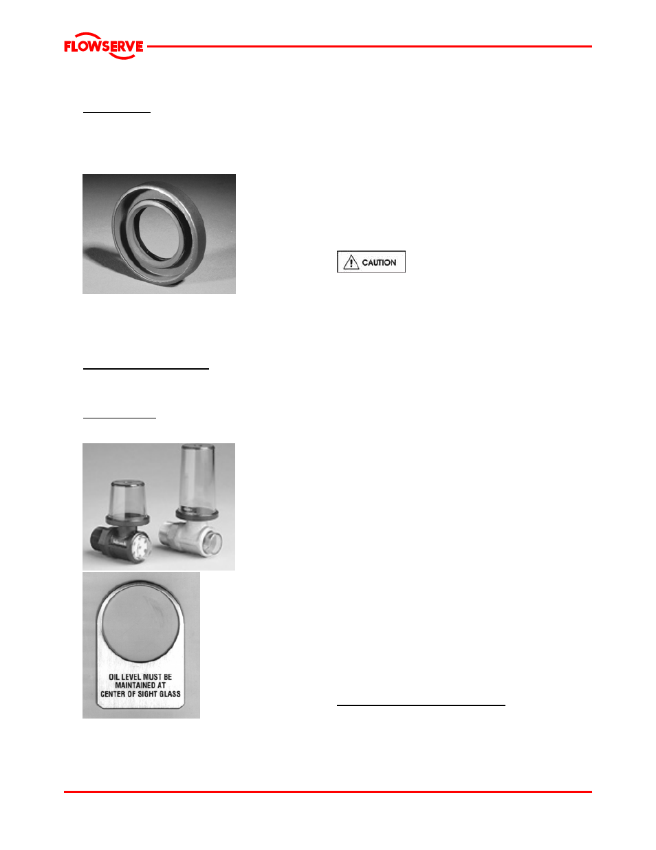 3 split gland yoke disassembly, 8 examination of parts, 1 cleaning/inspection | 2 critical measurements and tolerances, 3 parameters that should be checked by users, 4 additional parameters checked by flowserve, 1 shaft and sleeve (if fitted) | Flowserve Mark 3 User Manual | Page 32 / 48