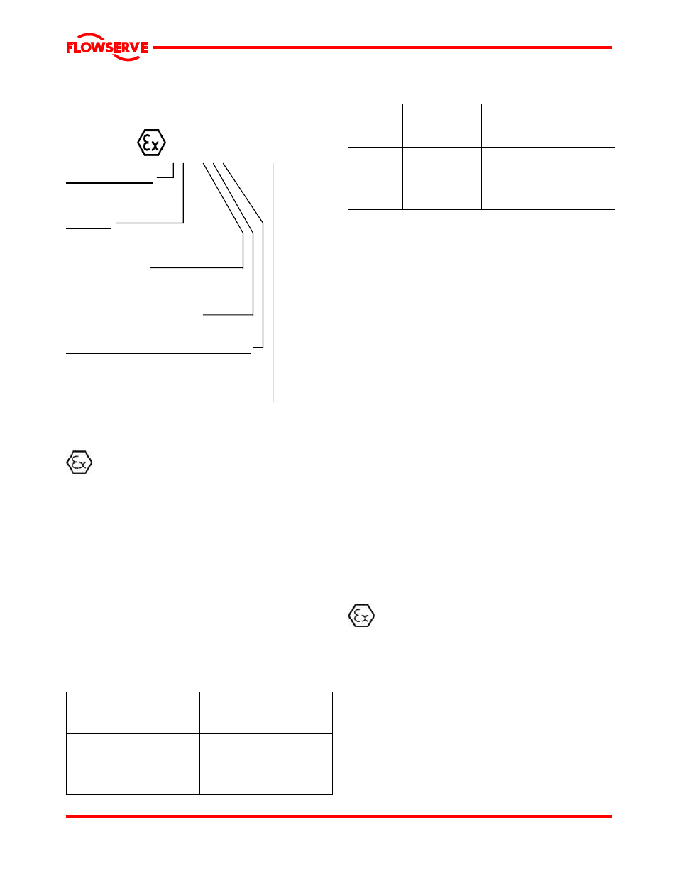 2 marking, 3 avoiding excessive surface temperatures, 4 preventing the build up of explosive mixtures | Flowserve Mark 3 User Manual | Page 6 / 48
