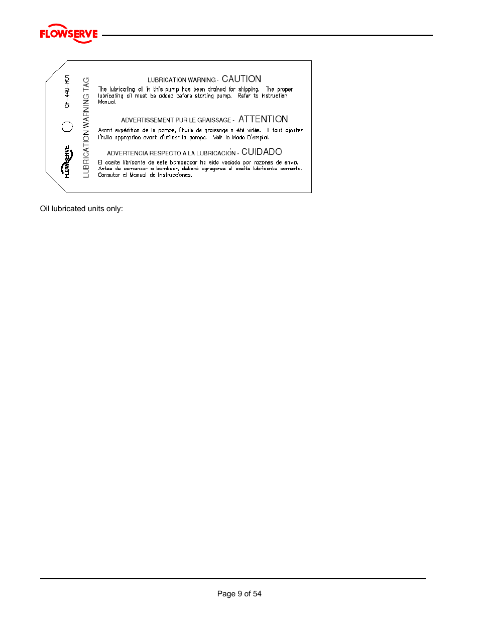 Flowserve MJ Slurry User Manual | Page 9 / 42