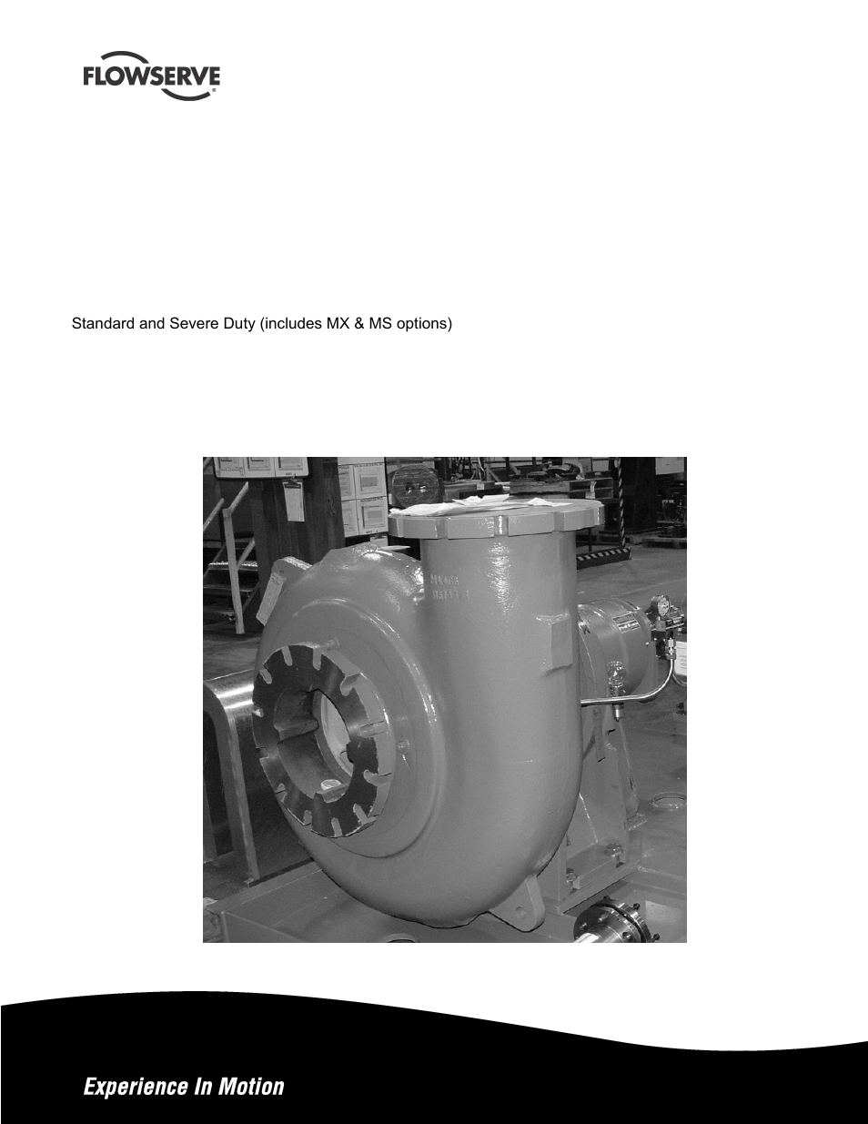 Flowserve M Slurry User Manual | 60 pages