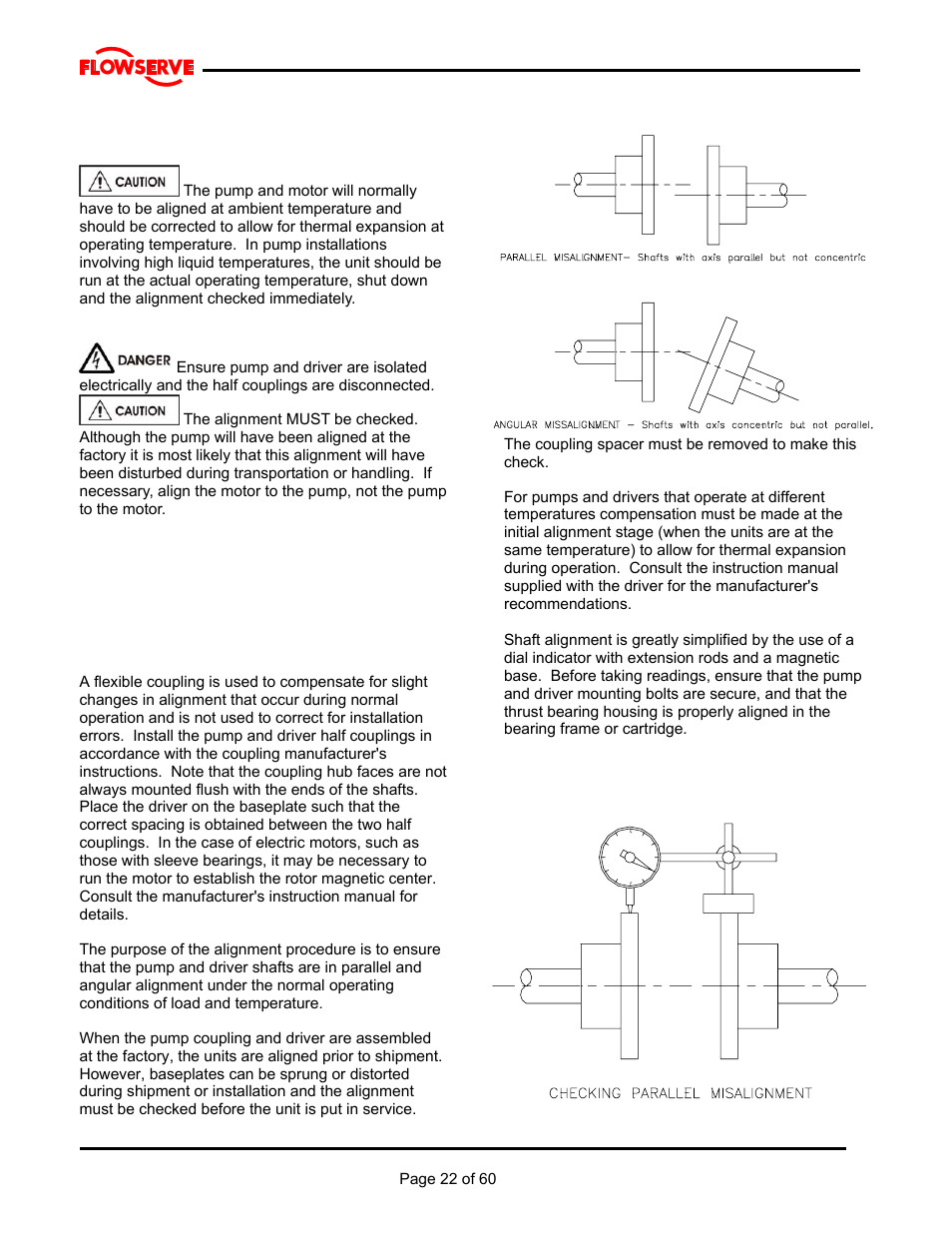 Flowserve M Slurry User Manual | Page 22 / 60