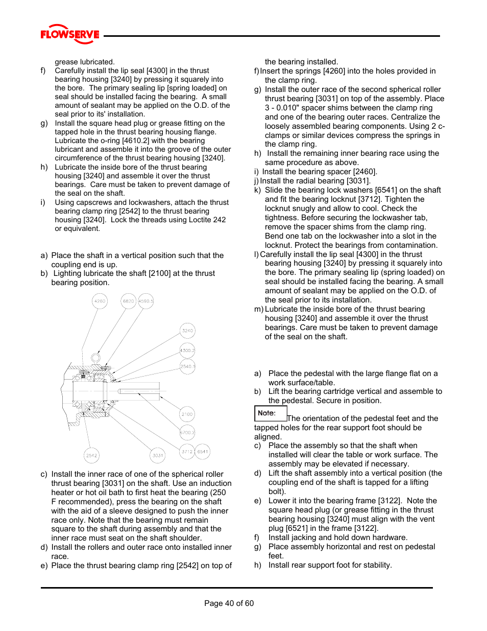 Flowserve M Slurry User Manual | Page 40 / 60