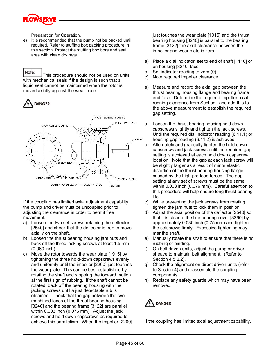 Flowserve M Slurry User Manual | Page 45 / 60