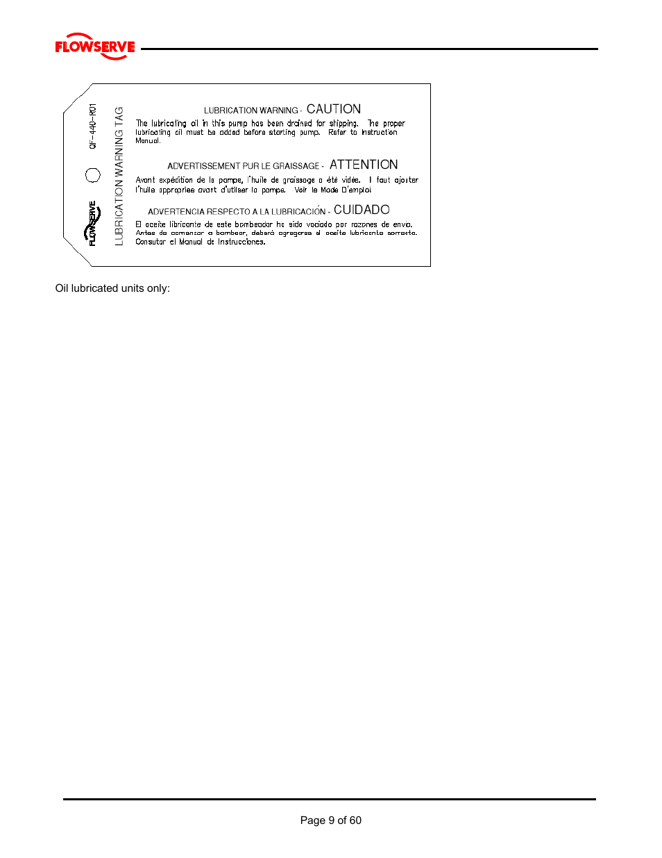 Flowserve M Slurry User Manual | Page 9 / 60