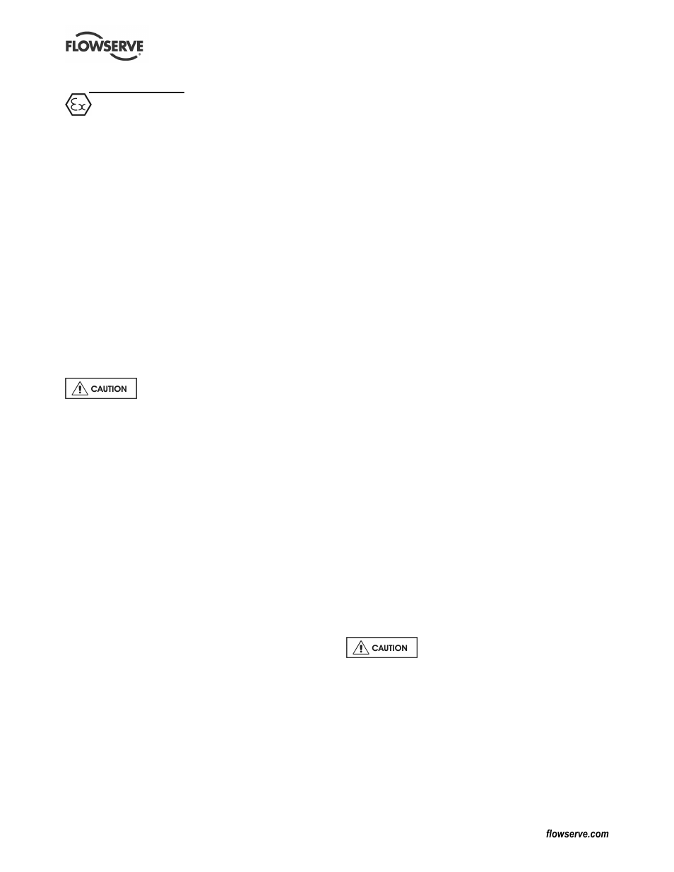 Flowserve CPXVC User Manual | Page 12 / 32