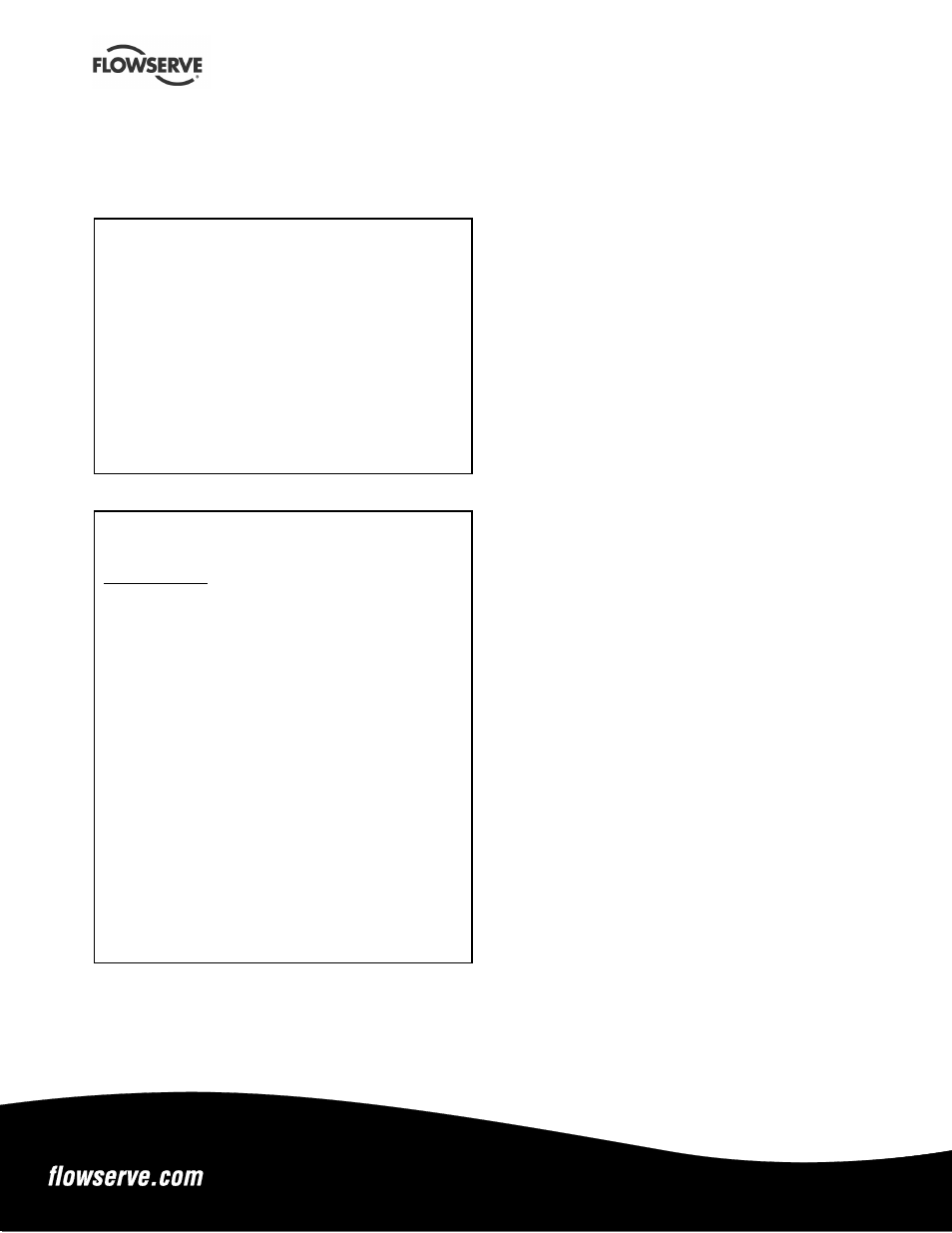 Flowserve CPXVC User Manual | Page 32 / 32