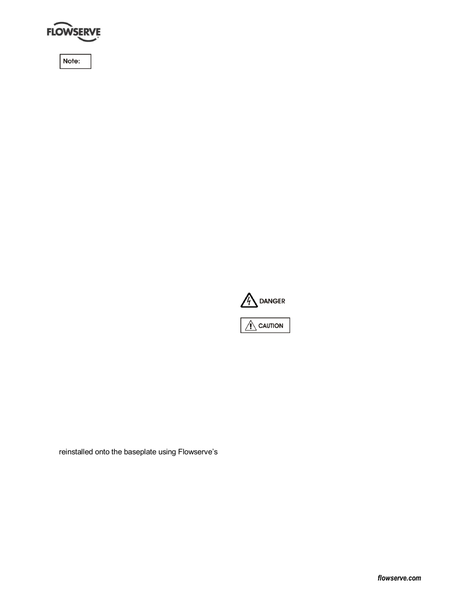 5 initial alignment | Flowserve PolyChem GRP User Manual | Page 16 / 52