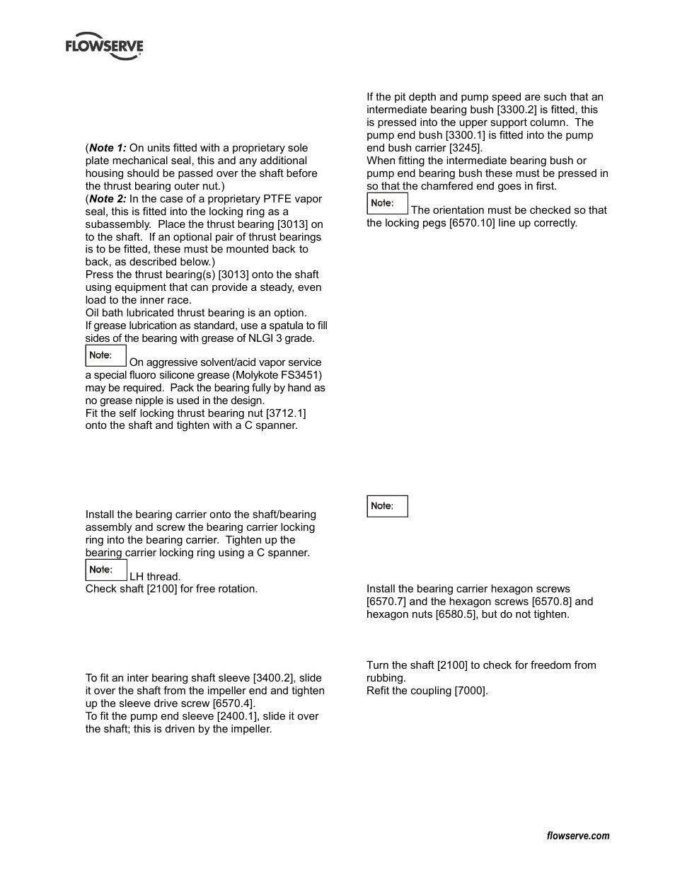 Flowserve CPXV fitted with Mark 3 ASME hydraulics User Manual | Page 31 / 44