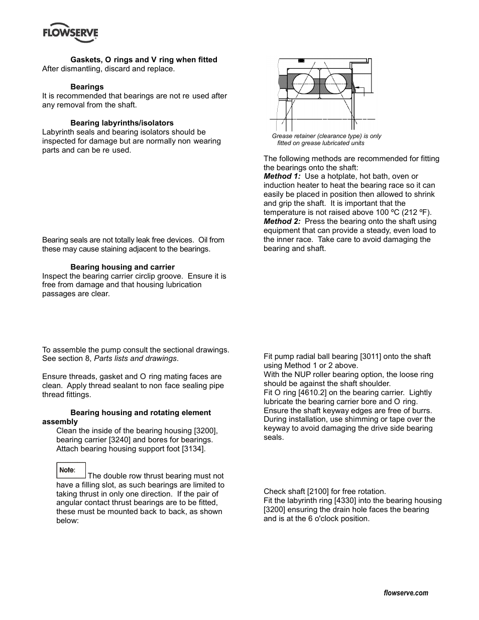 Assembly, Assembly (6.10), Reassembly (6.10, assembly) | Flowserve Durco Mark 3 ISO Frame Mounted User Manual | Page 31 / 52