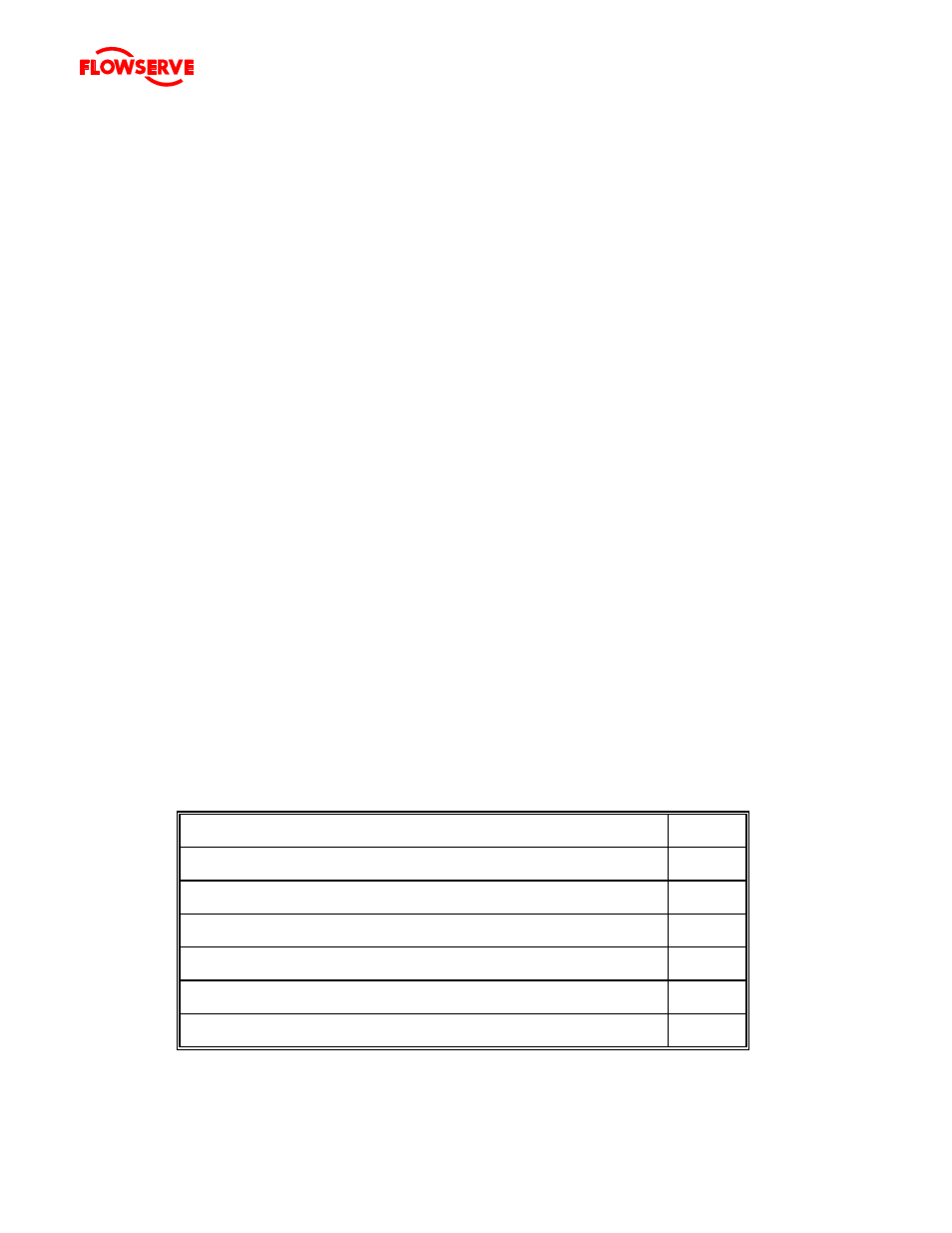 Flowserve Twin Screw Rotary User Manual | Page 38 / 56