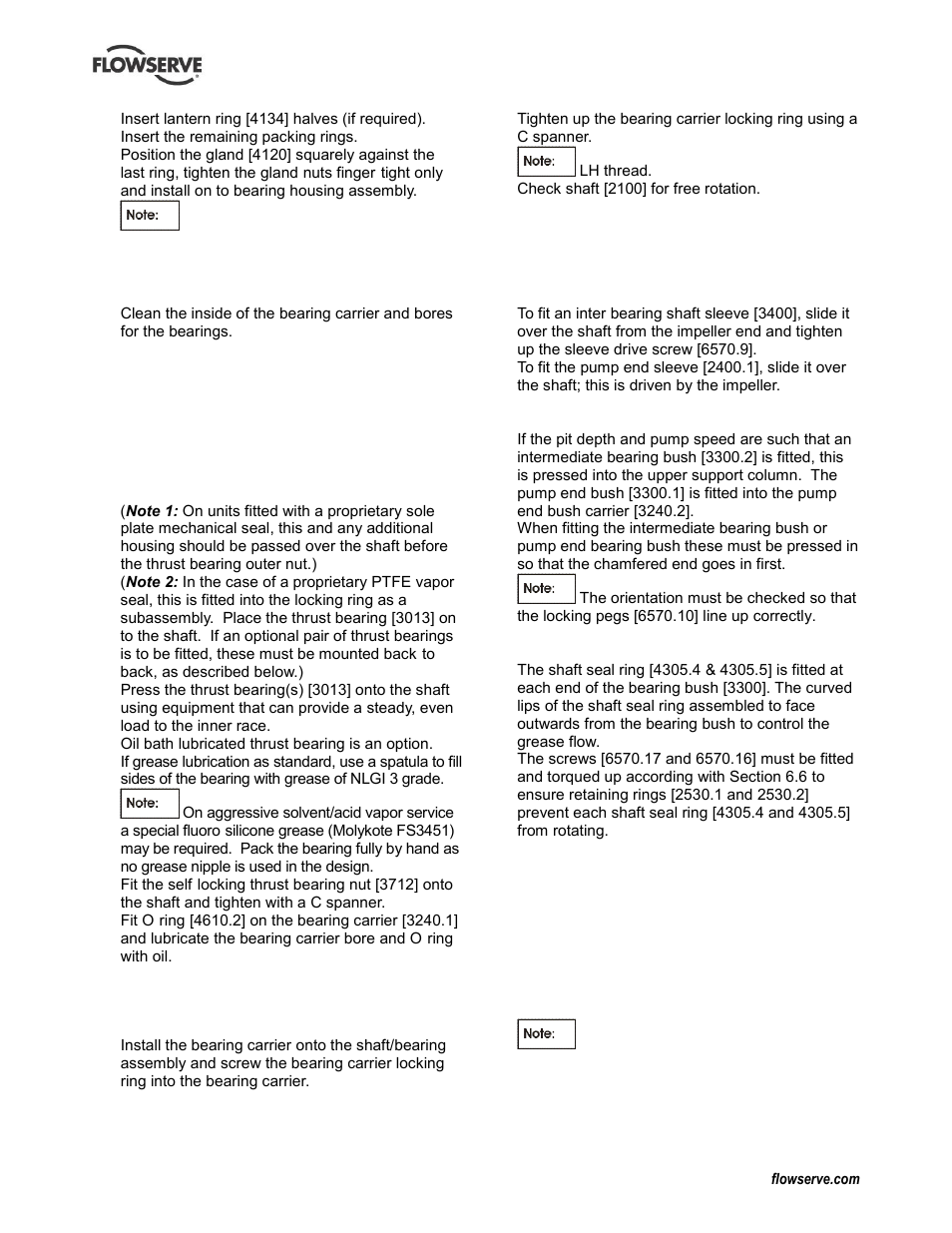 Flowserve IDP CPXV User Manual | Page 30 / 48