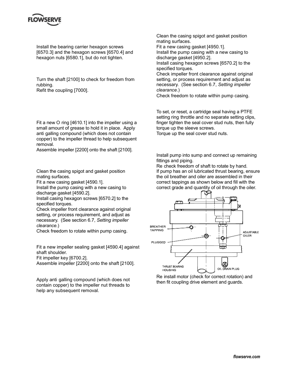 Flowserve IDP CPXV User Manual | Page 31 / 48
