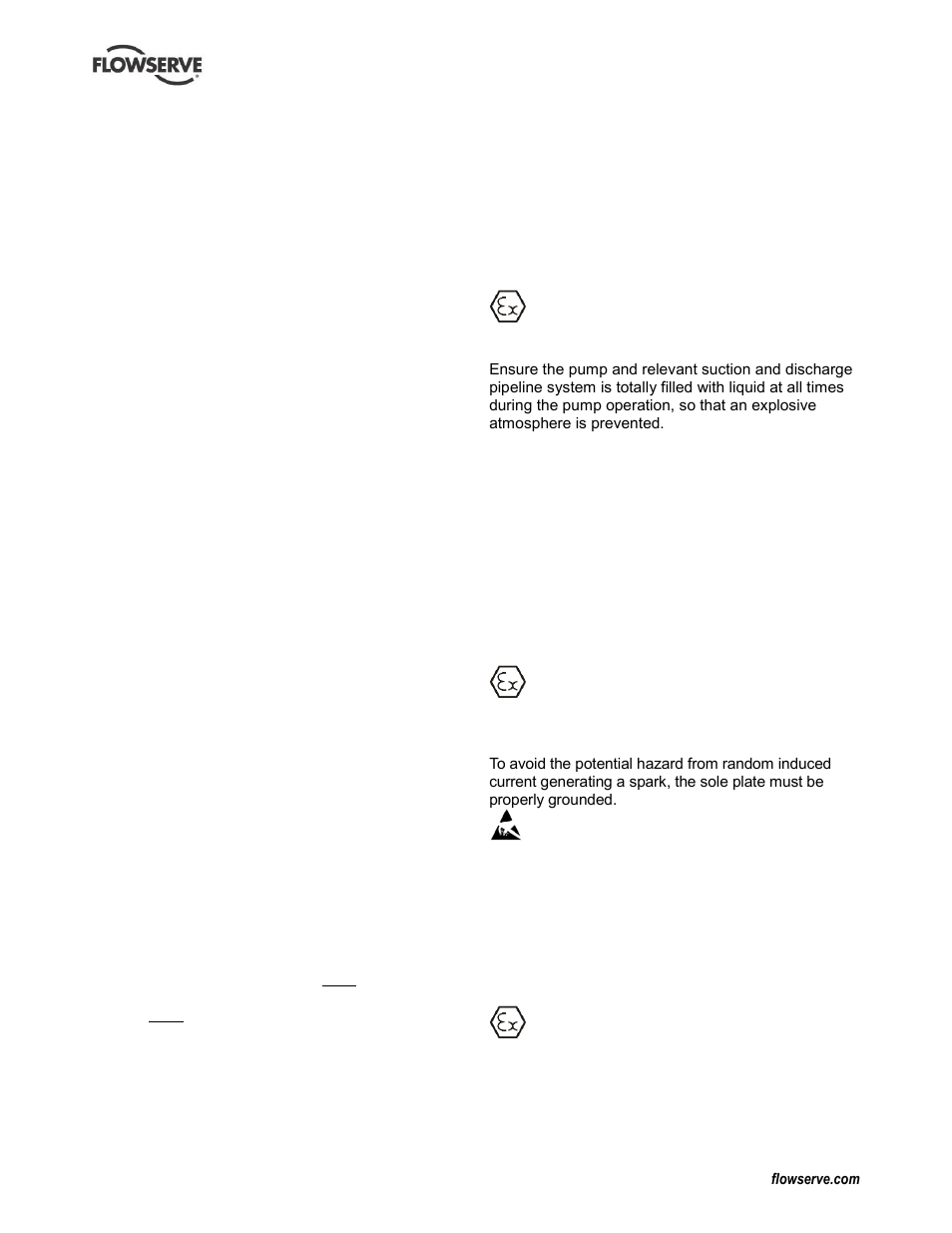 Flowserve IDP CPXV User Manual | Page 8 / 48