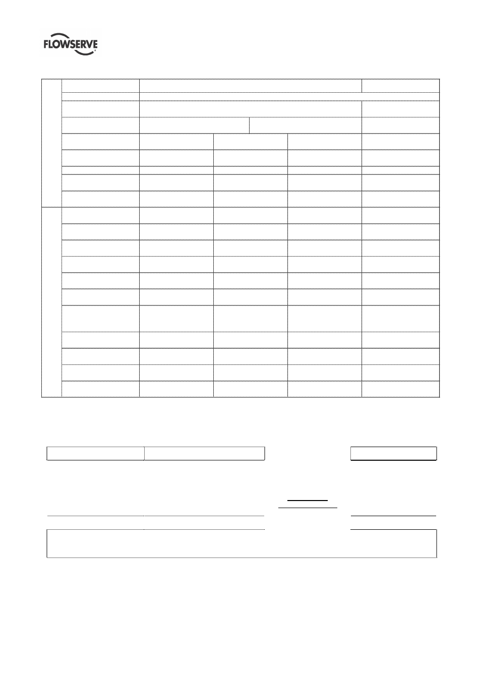 Hwx user instructions english - 07/14 | Flowserve HWX Worthington User Manual | Page 19 / 40