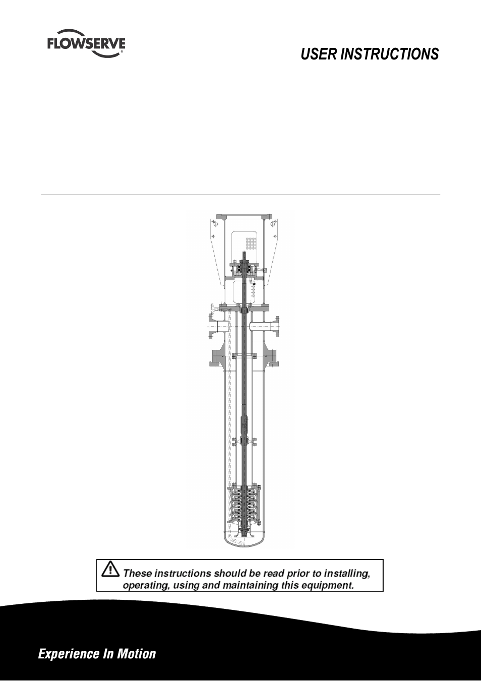 Flowserve WUC Worthington User Manual | 52 pages