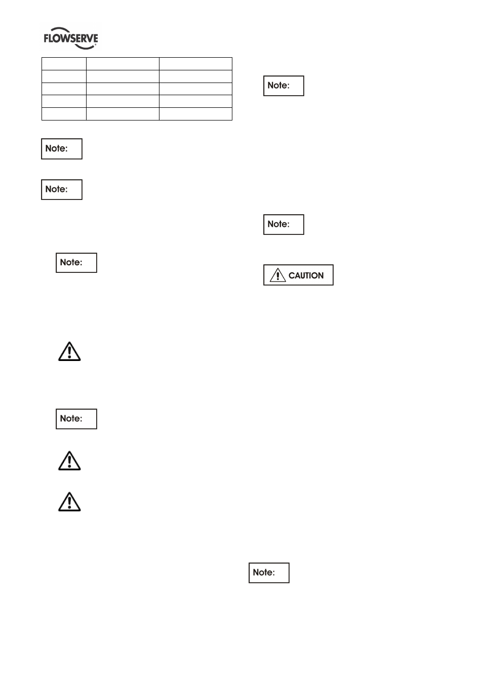 8 starting the pump, 9 operation, 10 stopping and shutdown | Flowserve WUC Worthington User Manual | Page 33 / 52