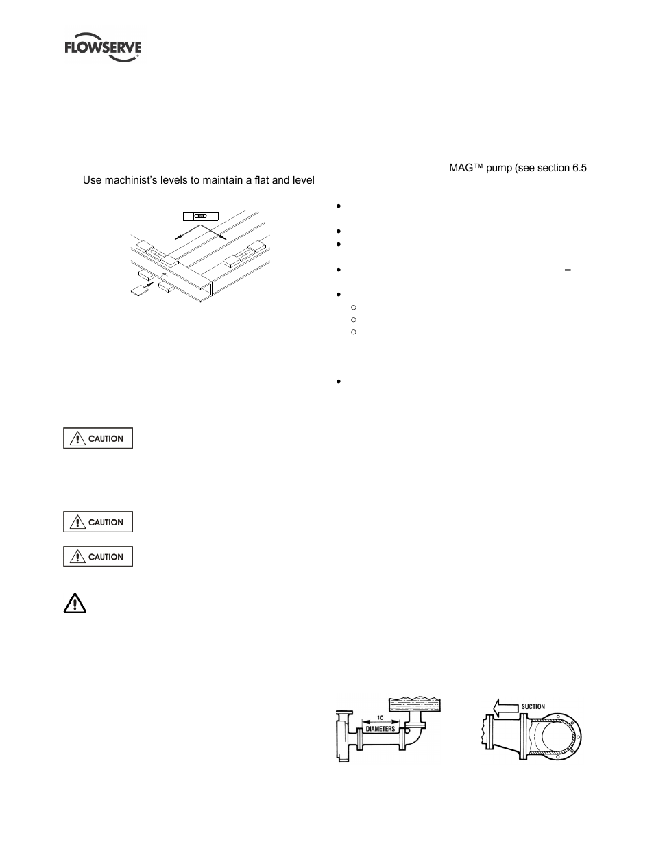 Piping | Flowserve U-MAG INNOMAG User Manual | Page 17 / 40