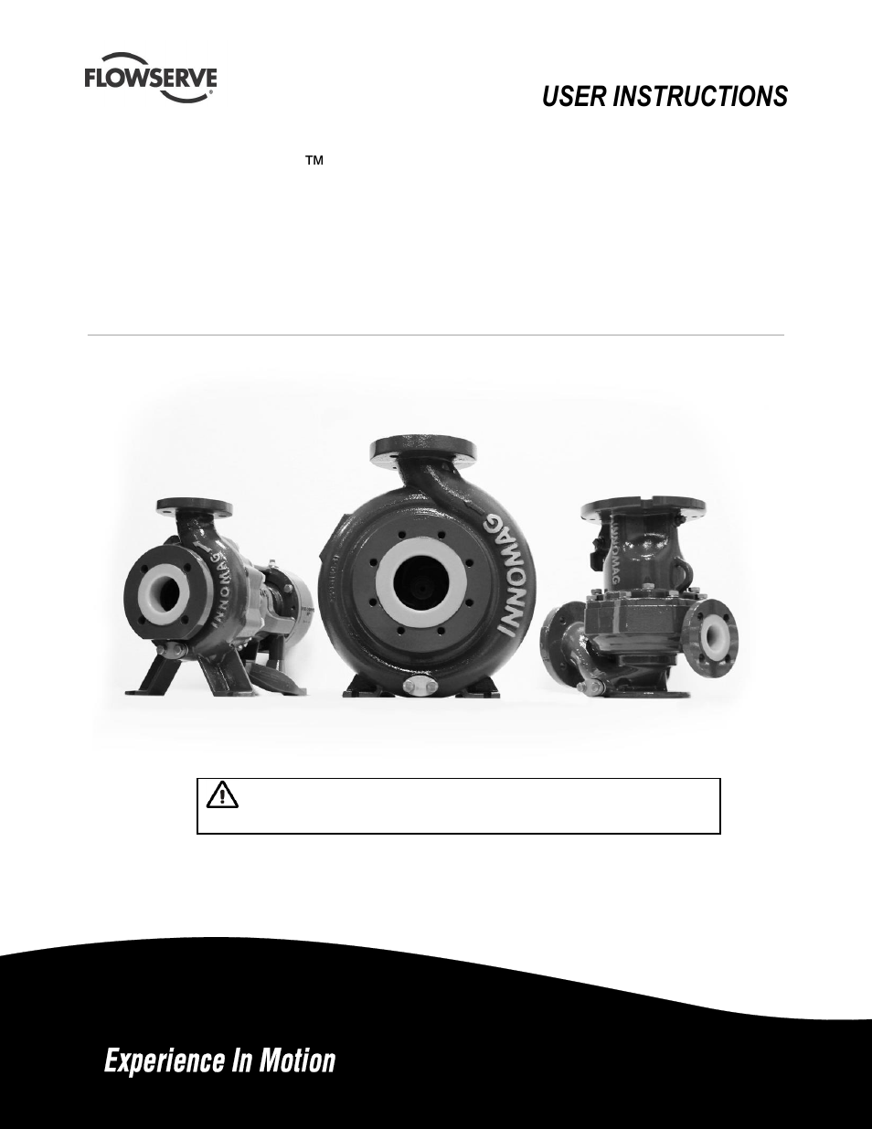 Flowserve TB-MAG INNOMAG User Manual | 44 pages