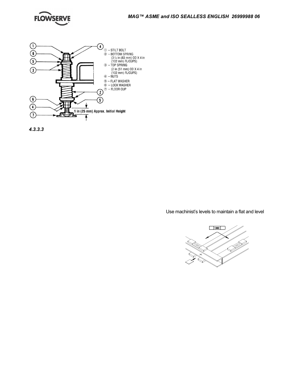 Grouting | Flowserve TB-MAG INNOMAG User Manual | Page 18 / 44