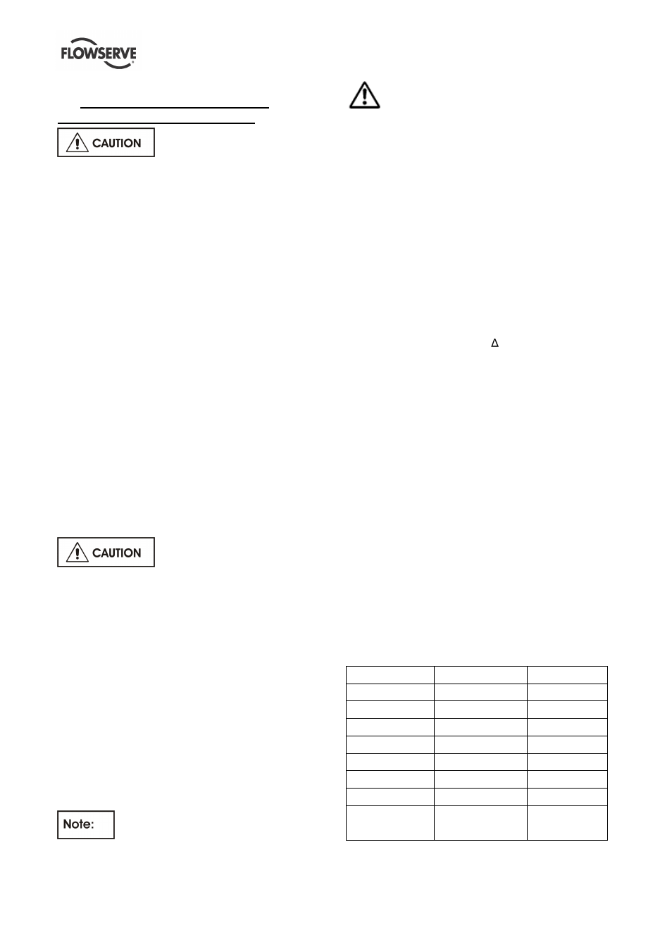 0 commissioning start-up, operation and shutdown, 1 pump lubricants | Flowserve N-Series Worthington User Manual | Page 8 / 20