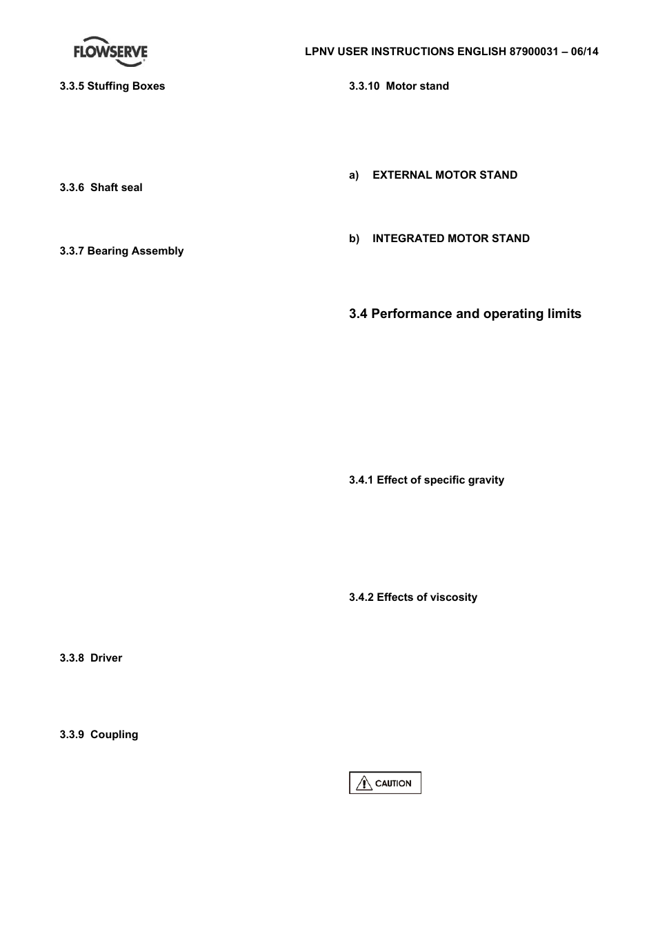 Flowserve LPNV Worthington User Manual | Page 15 / 48