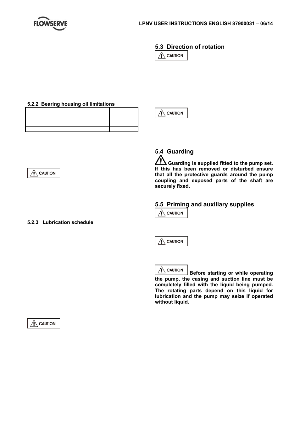 Flowserve LPNV Worthington User Manual | Page 26 / 48