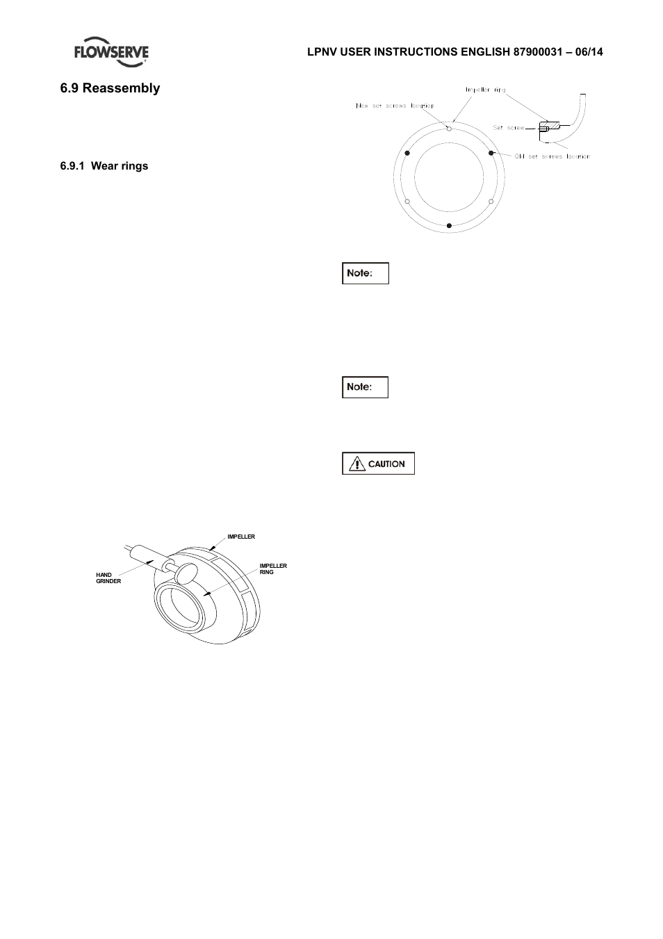 Flowserve LPNV Worthington User Manual | Page 37 / 48