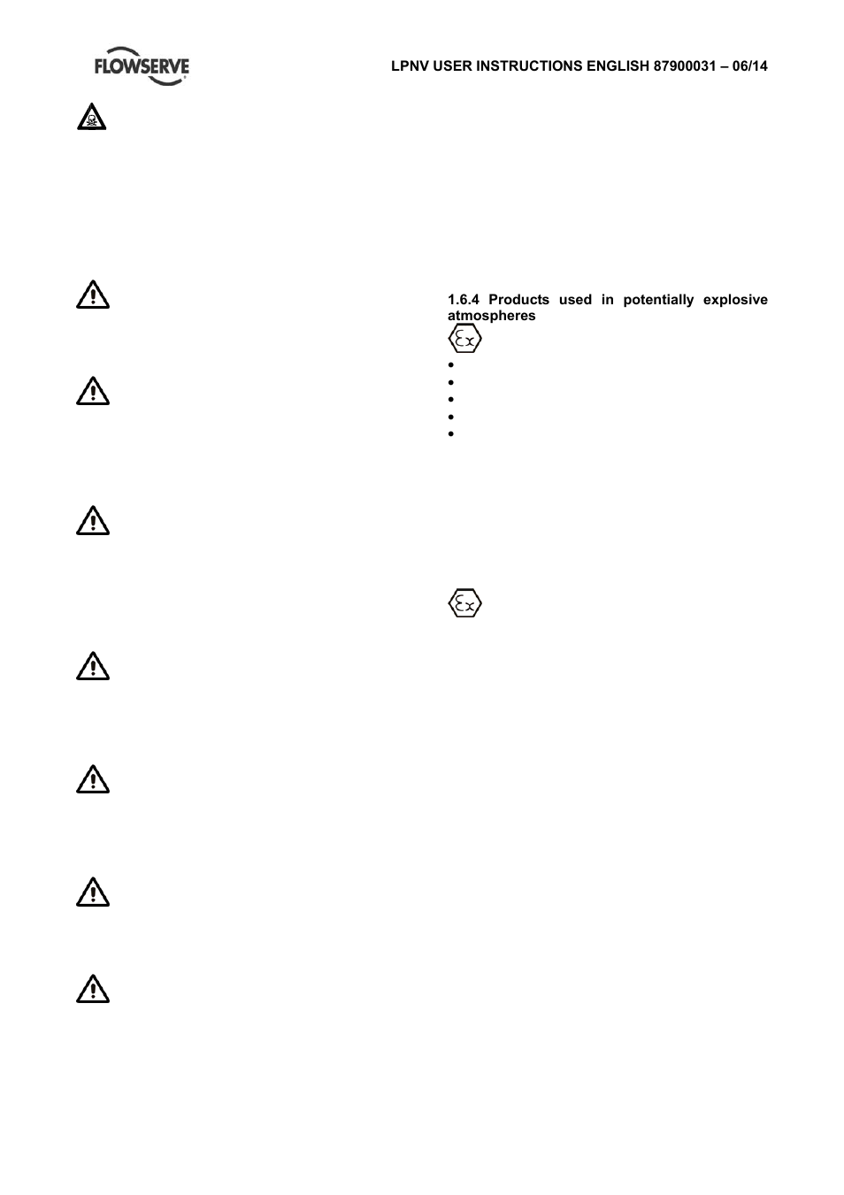 Flowserve LPNV Worthington User Manual | Page 5 / 48